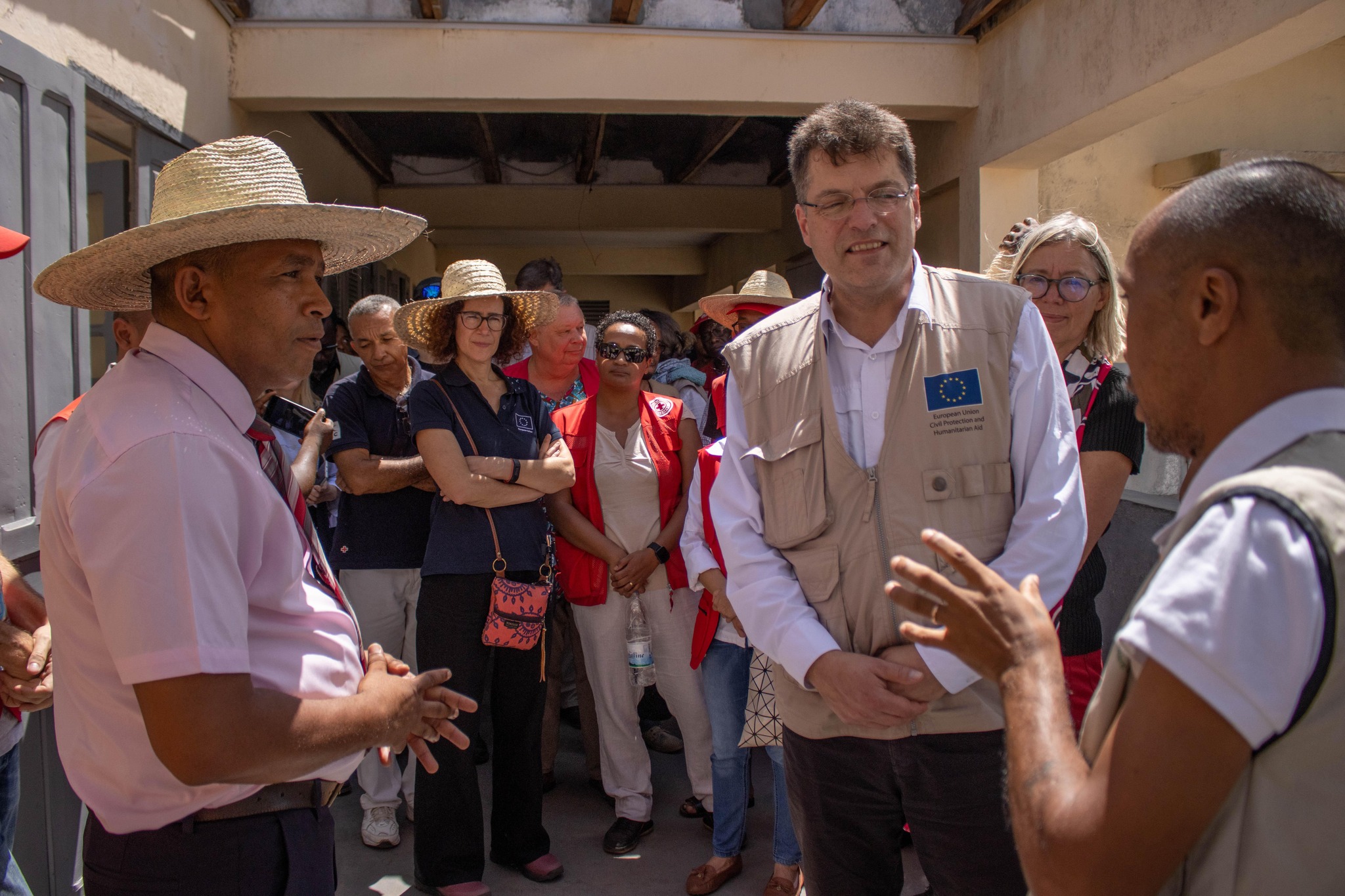 délégation de la Commission Européen à l'aide humanitaire à Mananjary